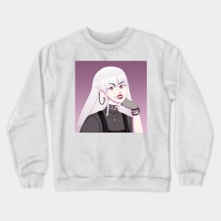 Crazy Anime Girl Harumi Crewneck Sweatshirt